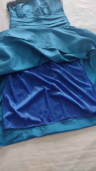 Vestido de fiesta azul