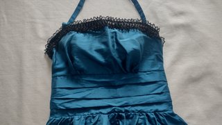 Vestido de fiesta azul