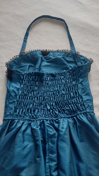Vestido de fiesta azul