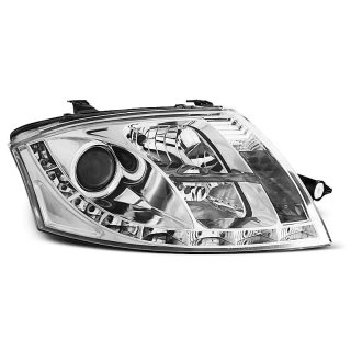 Faros Delanteros Daylight Cromados para Audi TT 19
