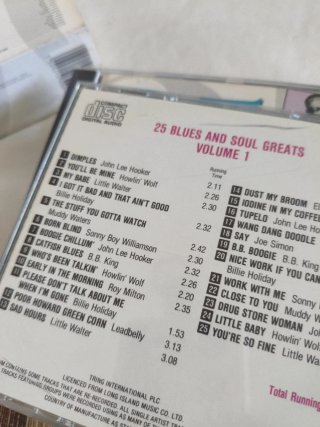 100 Blues N Soul Greats 4 CD Set