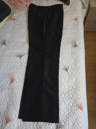 Traje de Novio CARAMELO Negro Rojo