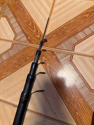 2 Cañas carpfishing flotador LEER DESCRIPCION !!