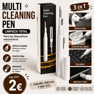 Multi Cleaning Pen para dispositivos electrónicos