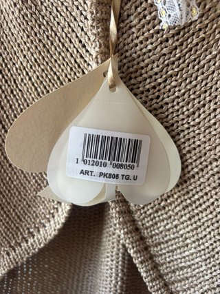 Cárdigan beige punto calado boho chic