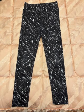 Mallas estampadas negro y blanco
