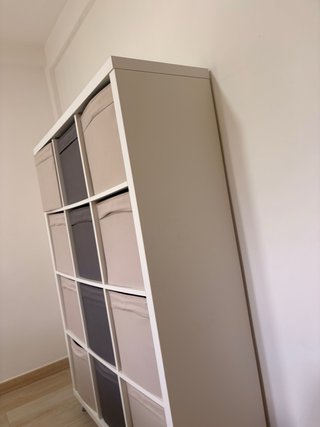 Estantería modular 3x4 con cubos