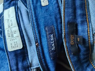 3 Pantalones Vaqueros Mujer Azul