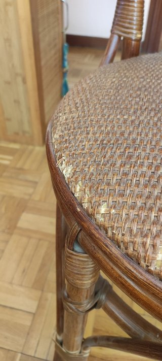 Sillas Bambú y Ratán Vintage Boho