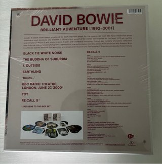 David Bowie Brilliant Adventure Box 18 LP Deluxe