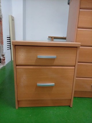 Cajonera de madera 2 cajones