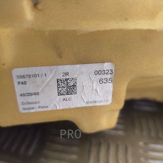JUEGO ASIENTOS TRASEROS ALCANTARA BMW SERIE 1 USADO 55678101