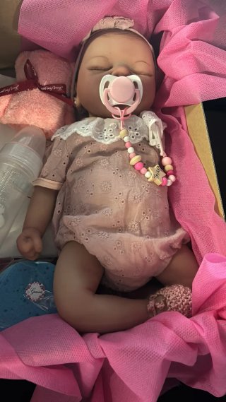 Muñeca Reborn Silicona Bebé
