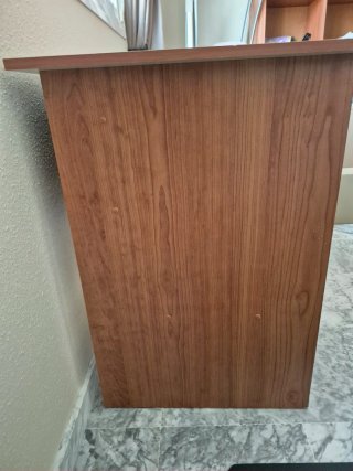 Escritorio madera 123x55x77 cm