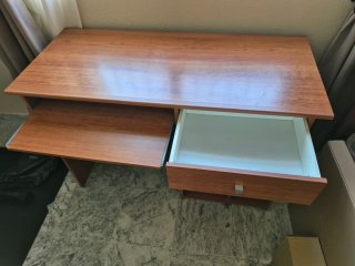 Escritorio madera 123x55x77 cm