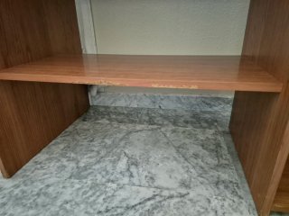 Escritorio madera 123x55x77 cm