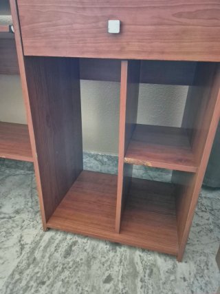 Escritorio madera 123x55x77 cm