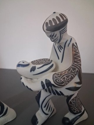 Figuras cerámica gallega Regal