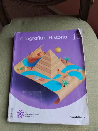 Libro texto geografía e historia 1 eso