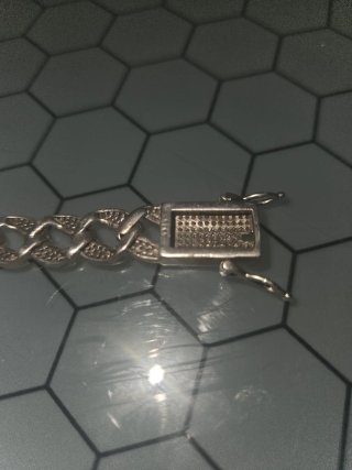 Pulsera Plata Ley Circonitas