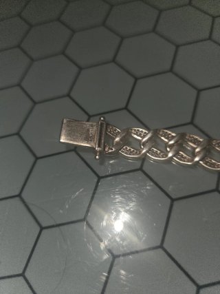 Pulsera Plata Ley Circonitas