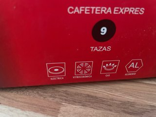 Cafetera OROLEY ALU 9 Tazas