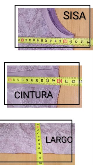 Vestido Purificación García Talla 38 Morado
