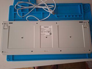 Teclado Cherry KC 1000 blanco