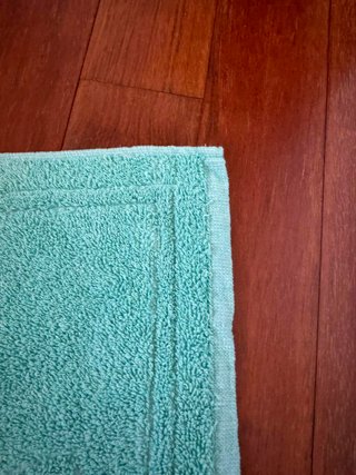Tappeto doccia verde acqua