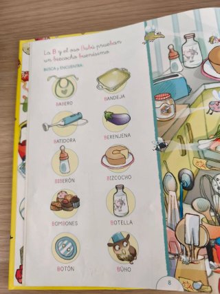 Juega al escondite con las letras divertidas
