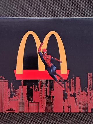 Caja Coleccionista Spider-Man McDonald's 4 Figuras