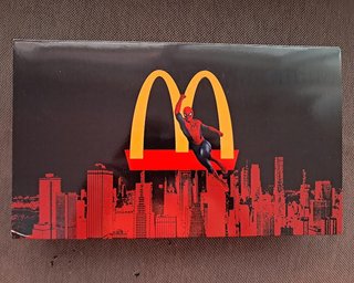 Caja Coleccionista Spider-Man McDonald's 4 Figuras