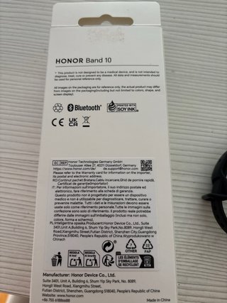 Honor Band 10 Negro
