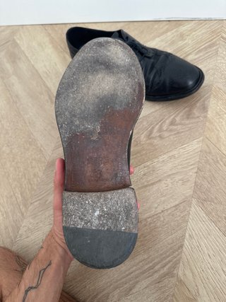 Zapatos de vestir GEOX negros talla 44 PIEL