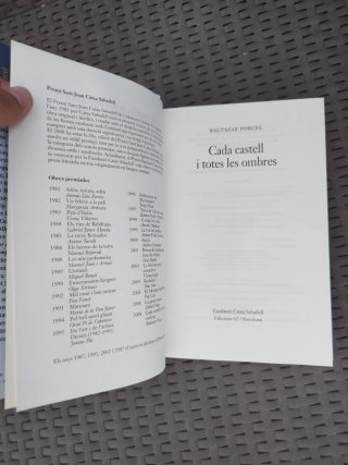 Llibre Cada Castell i totes les ombres