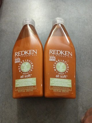 Lote Redken All Soft Nature + Science Vegan Acondi