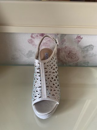 Cuña M&Co Blanca y Plateada