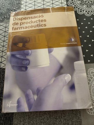 Libro Dispensació de productes farmacèutics