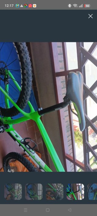 Bicicleta Montaña WRC Verde