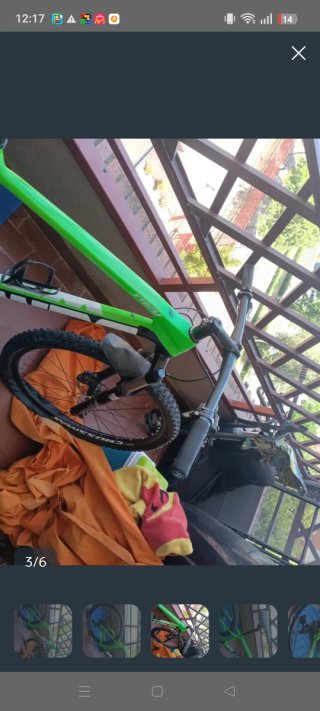 Bicicleta Montaña WRC Verde