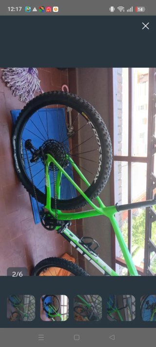 Bicicleta Montaña WRC Verde