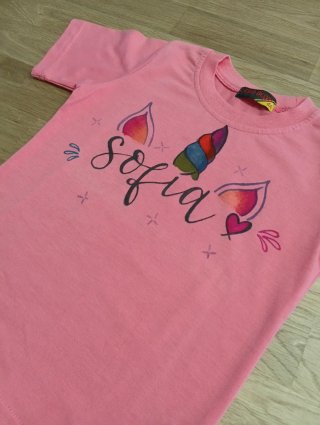 Camisetas personalizadas, pintadas a mano