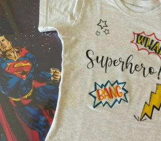 Camisetas personalizadas, pintadas a mano