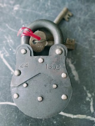 Candado Wattan IND/Nadeem Lock con llaves