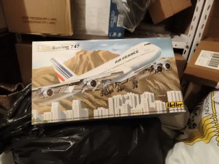 Maqueta Avión Boeing 747 Air France Heller
