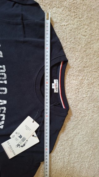 Maglia U.S. POLO ASSN. Blu navy, tg. M - Nuova