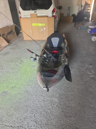 Kayak Cambridge de pesca.