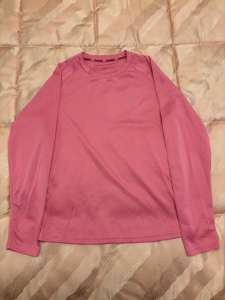 Camiseta deportiva rosa