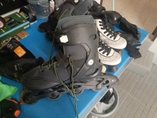 Patines Oxelo y protecciones