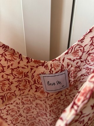 Blusa tirantes boho floral rosa y blanca